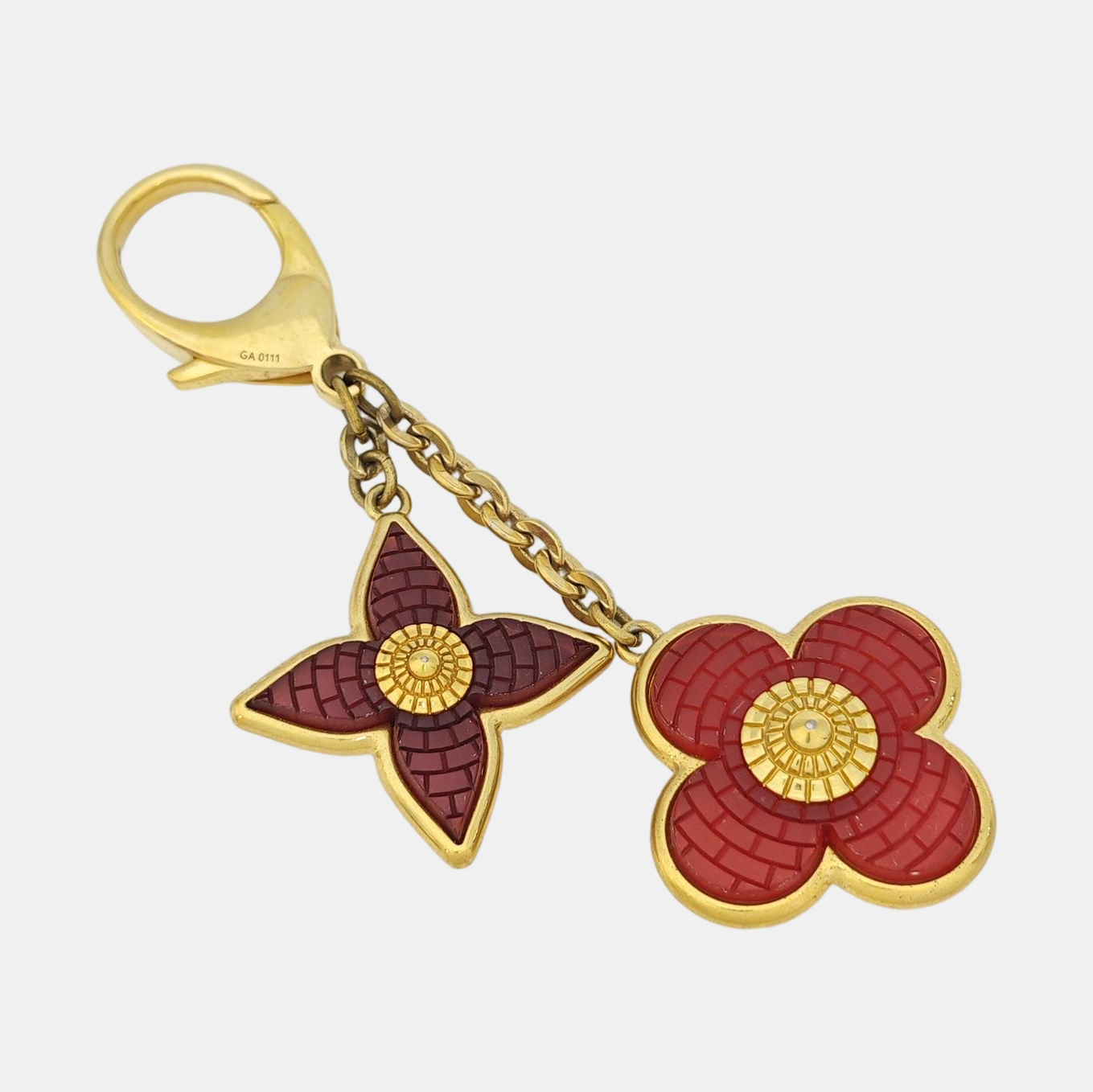Metal Bag Charm Gold