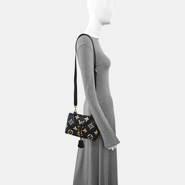 MADELEINE Monogram Calfskin Black