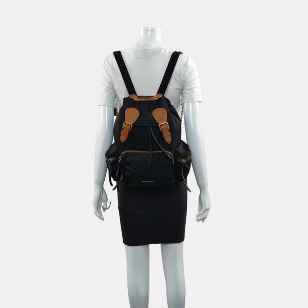 The Rucksack Nylon Black