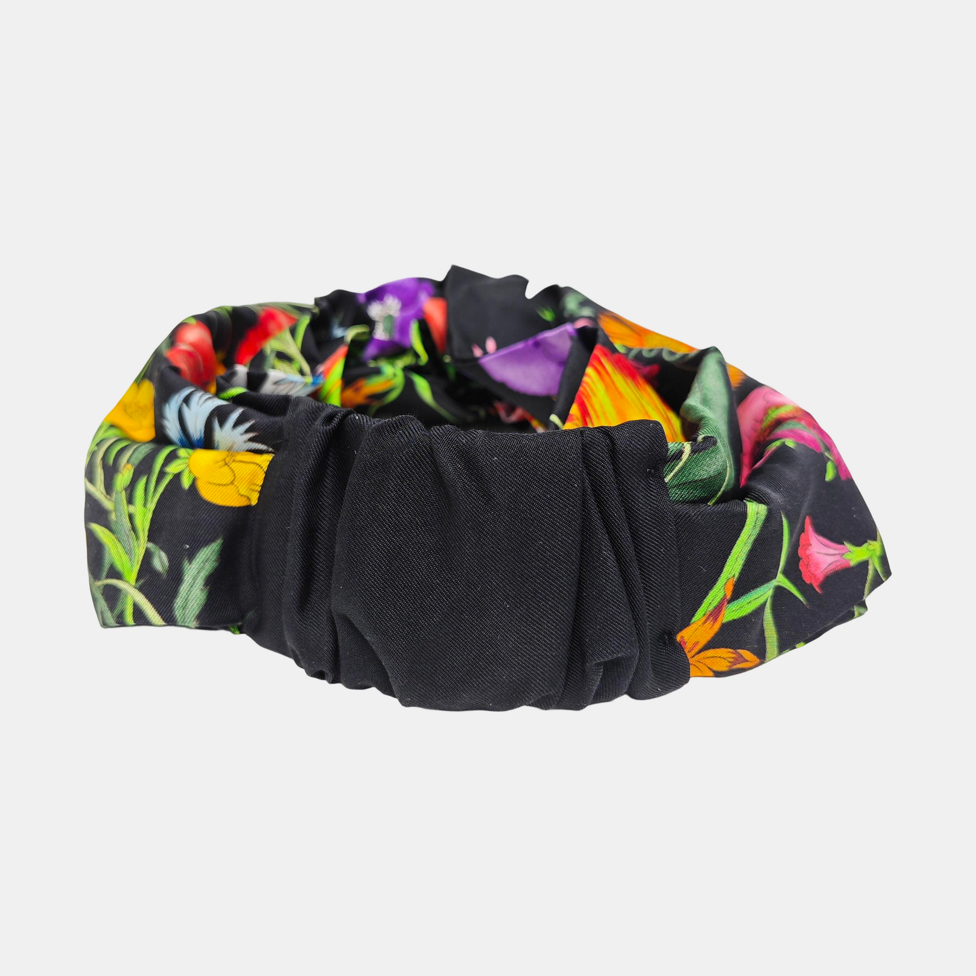 Mulberry Silk Headband Black