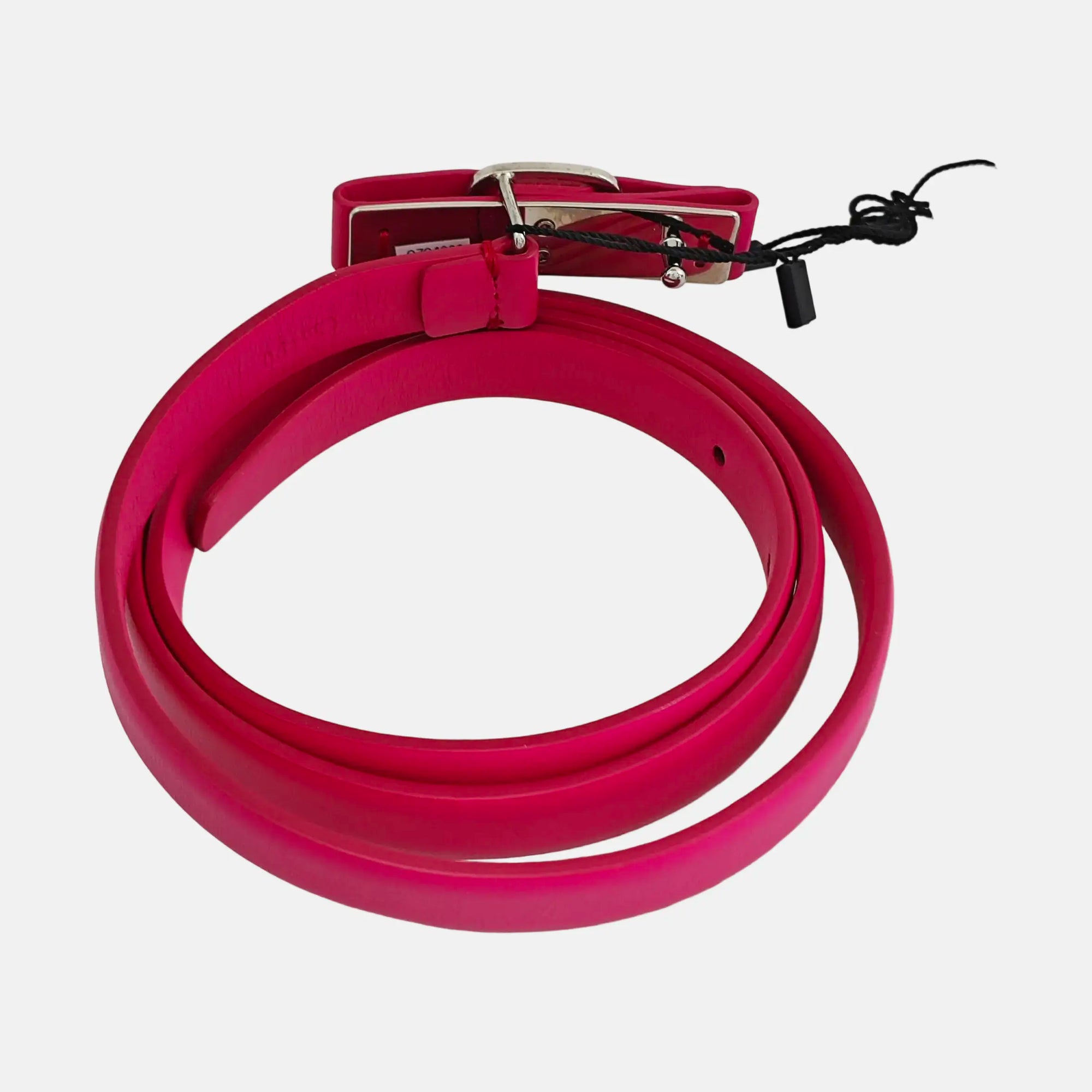 Leather Belt Red