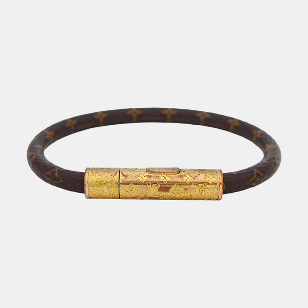 CONFIDENTIEL Metal Brown Bangle