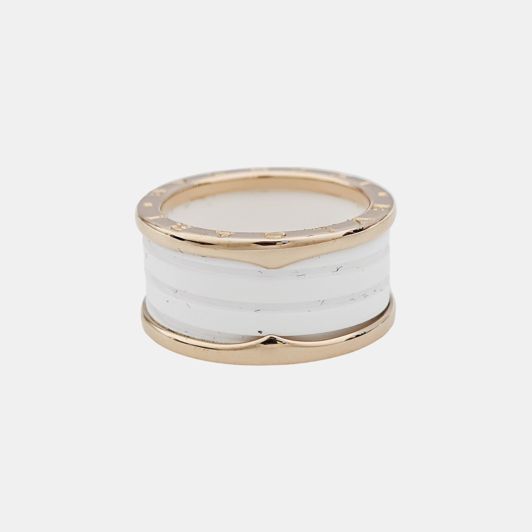B.ZERO1 18k Rose Gold Ring EU 61