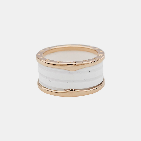 B.ZERO1 18k Rose Gold Ring EU 61