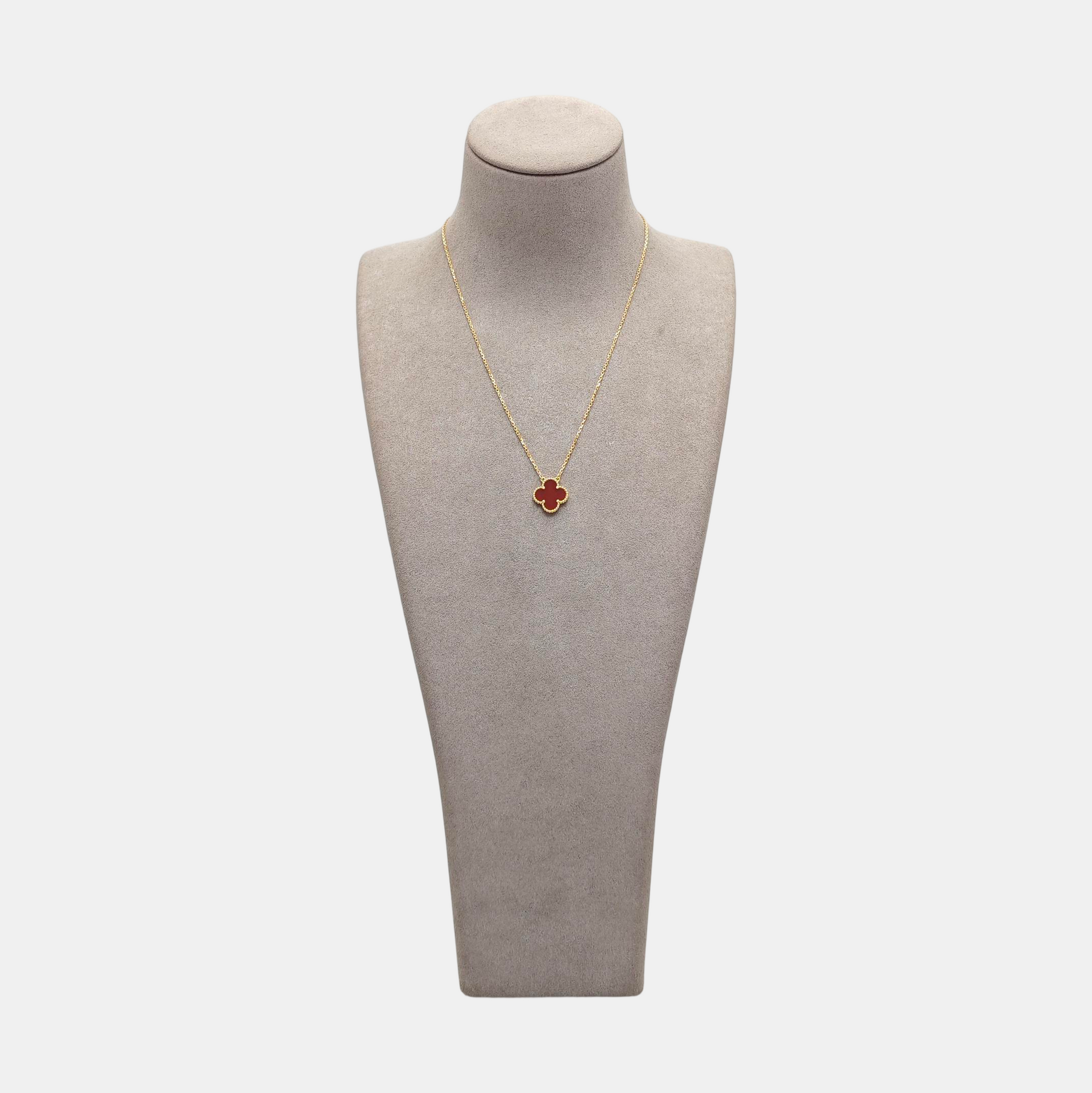 Vintage Alhambra 18k Gold Necklace