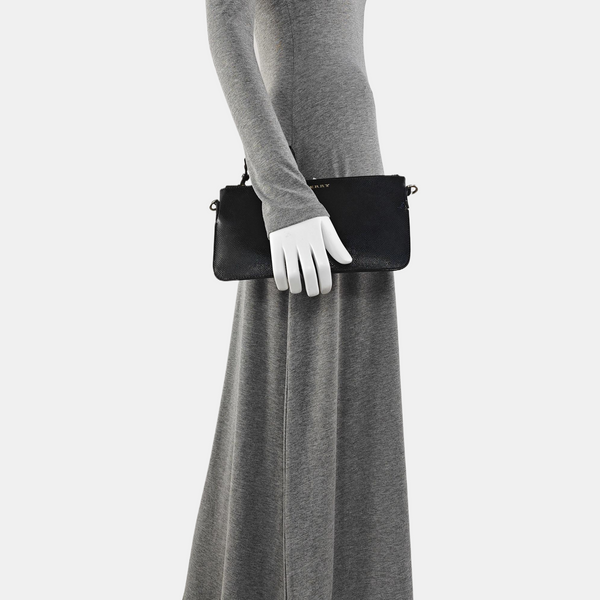 Calfskin Clutch Black