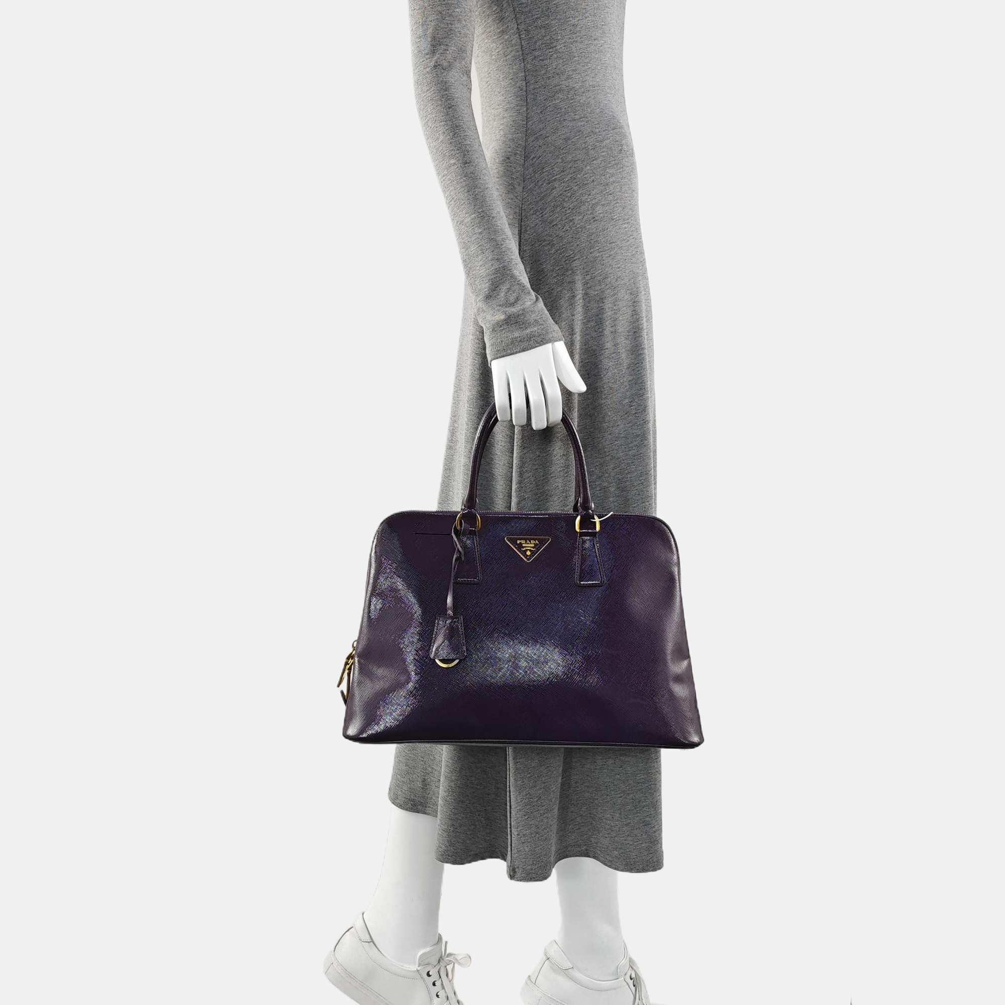 Promenade Saffiano Calfskin Purple