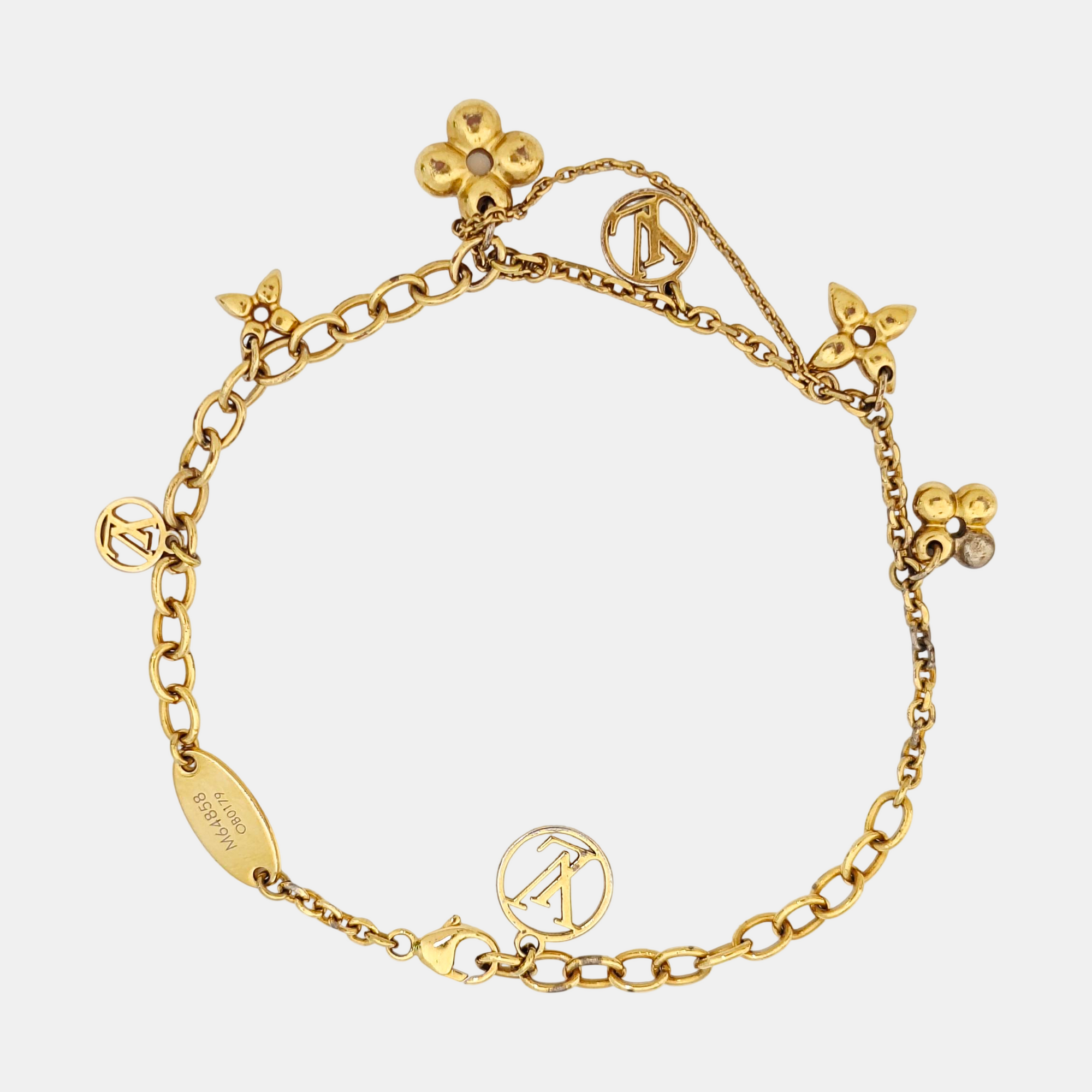 BLOOMING Metal Gold Bracelet