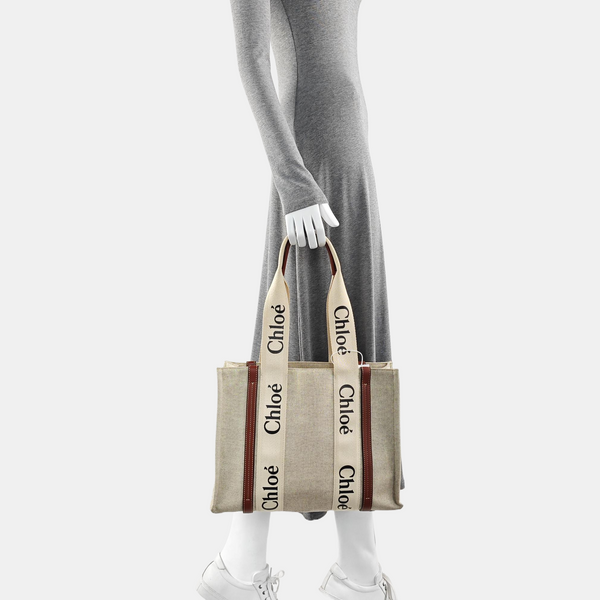 Woody Medium Canvas Beige