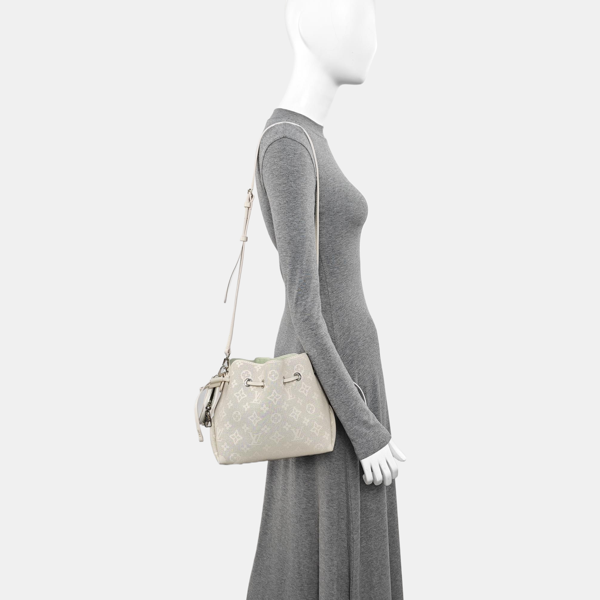 BELLA Monogram Calfskin Beige