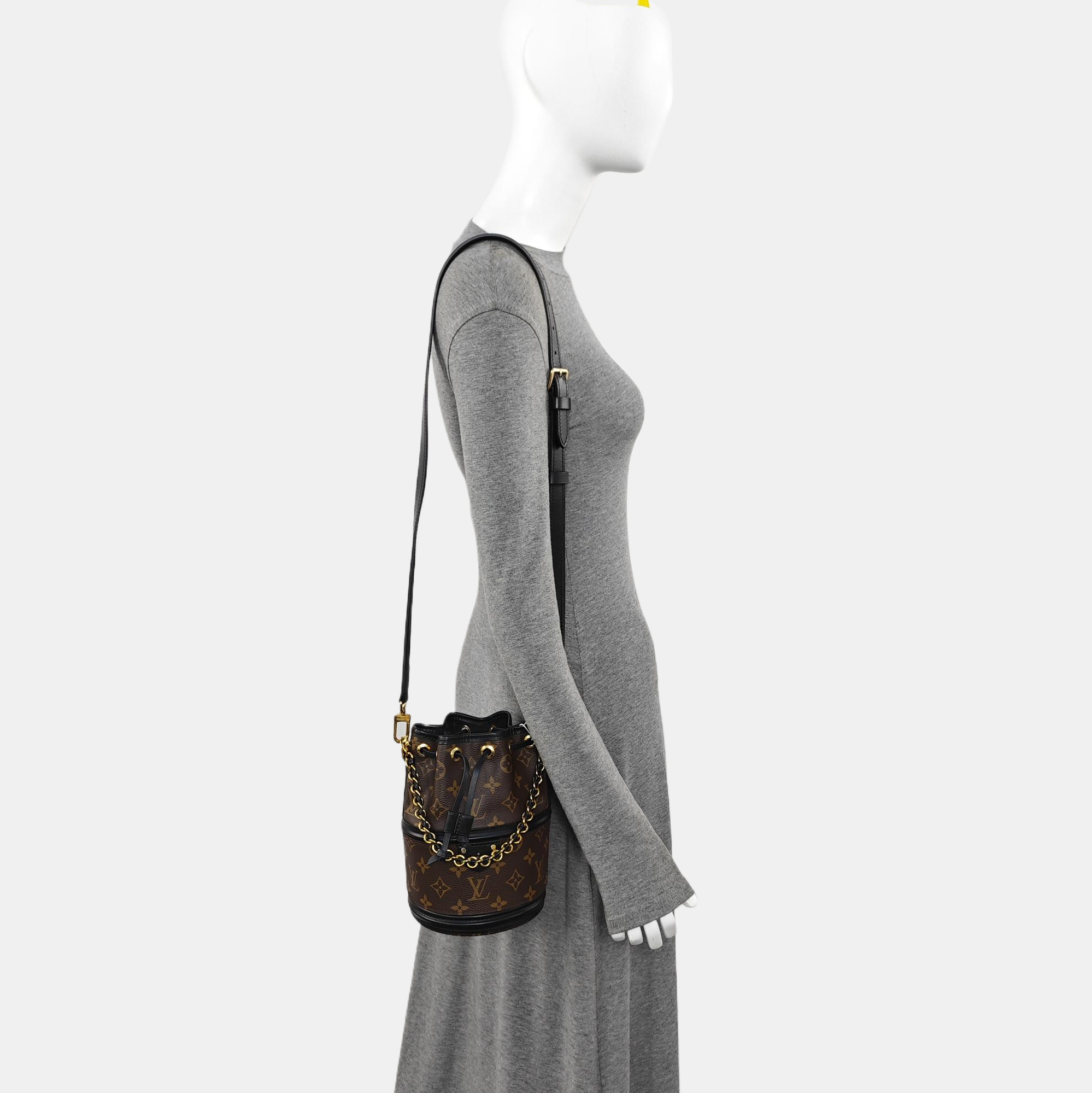 CANOÉ Monogram Coated Canvas Brown
