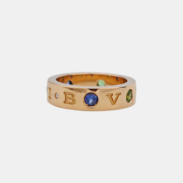 B.ZERO1 18k Rose Gold Ring EU 51