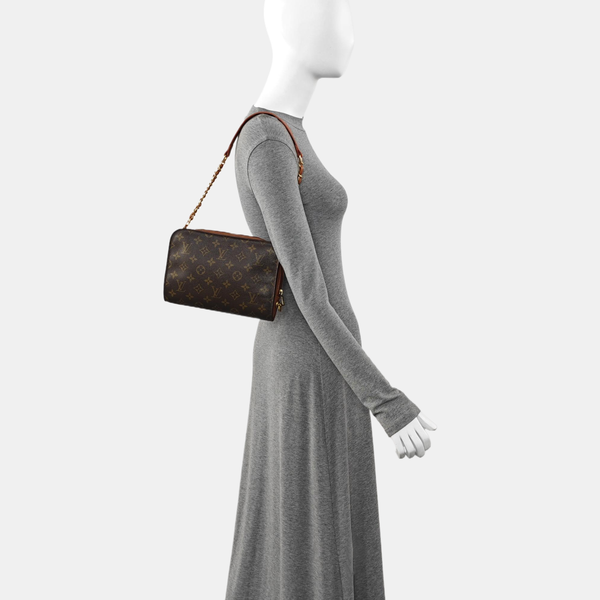 ORSAY Monogram Coated Canvas Brown