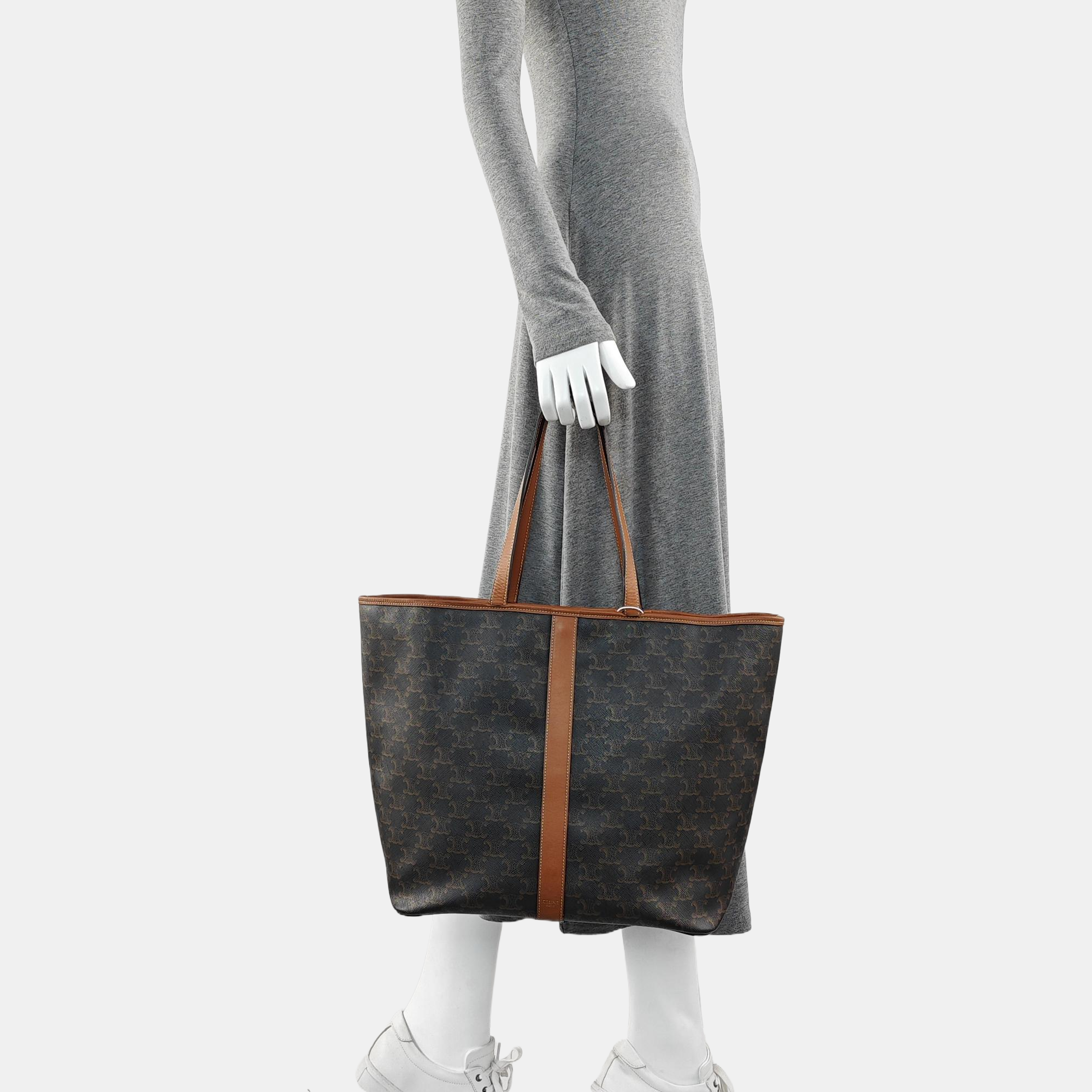 TRIOMPHE CANVAS Medium Coated Canvas Black