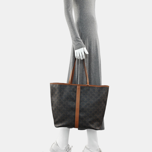 TRIOMPHE CANVAS Medium Coated Canvas Black