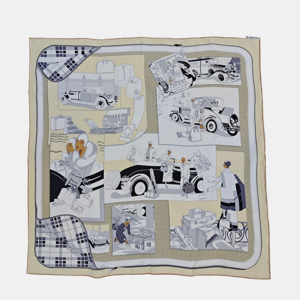 Mulberry Silk Silk Scarf Multicolor