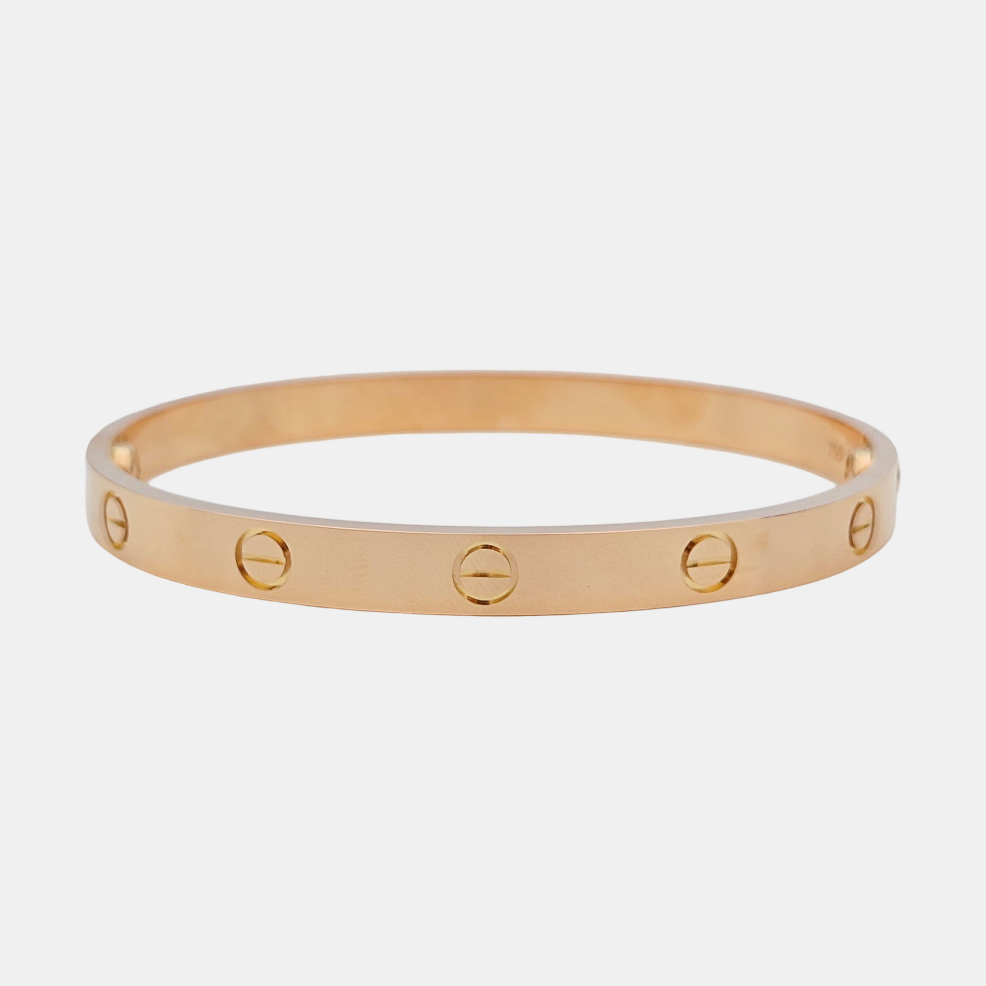 LOVE 18k Rose Gold Bangle
