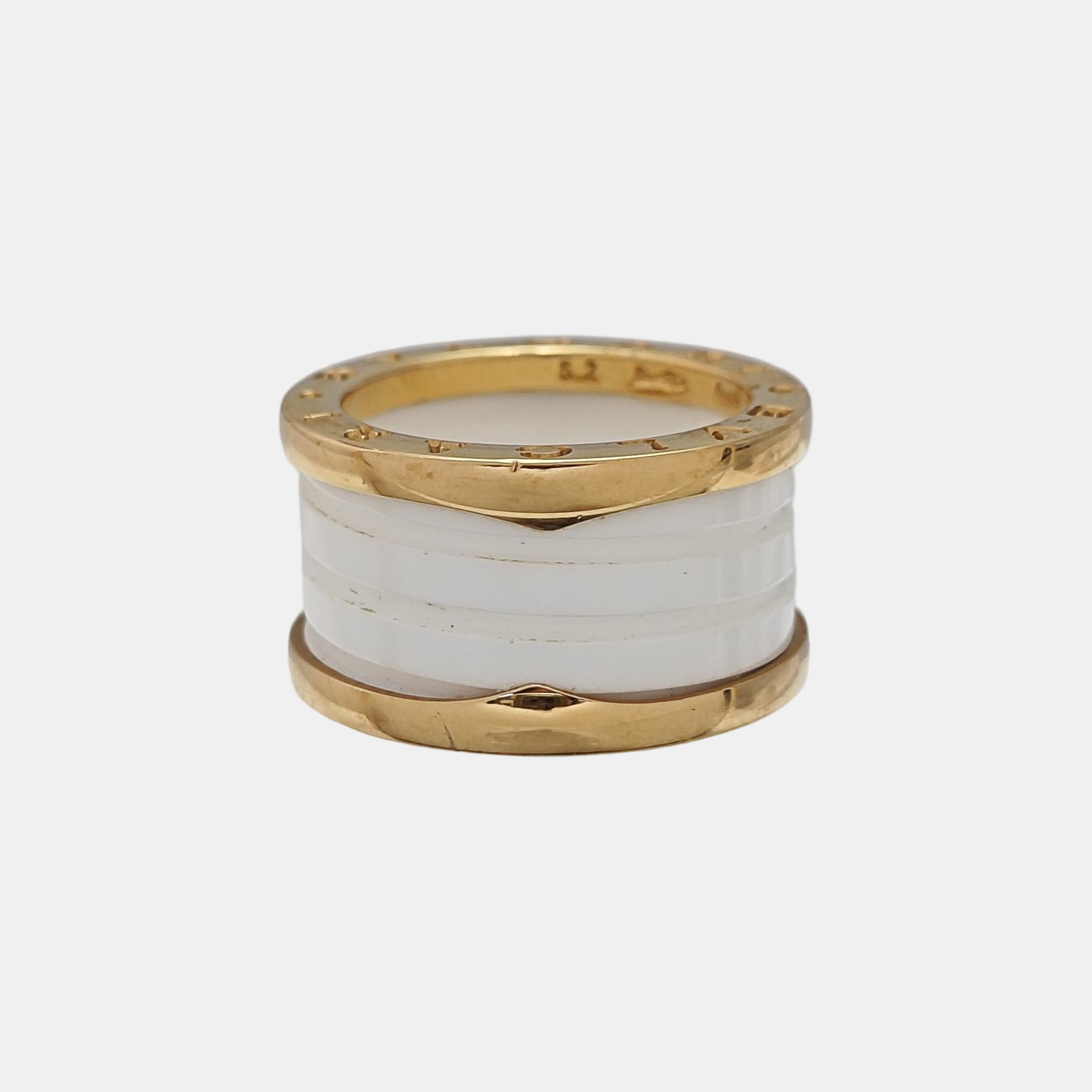 B.ZERO1 18k Rose Gold Ring EU 52