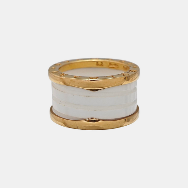 B.ZERO1 18k Rose Gold Ring EU 52