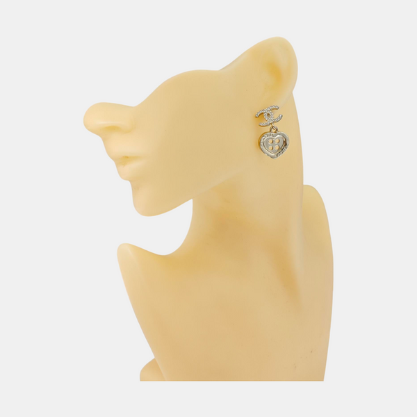 Metal Gold Stud Earrings