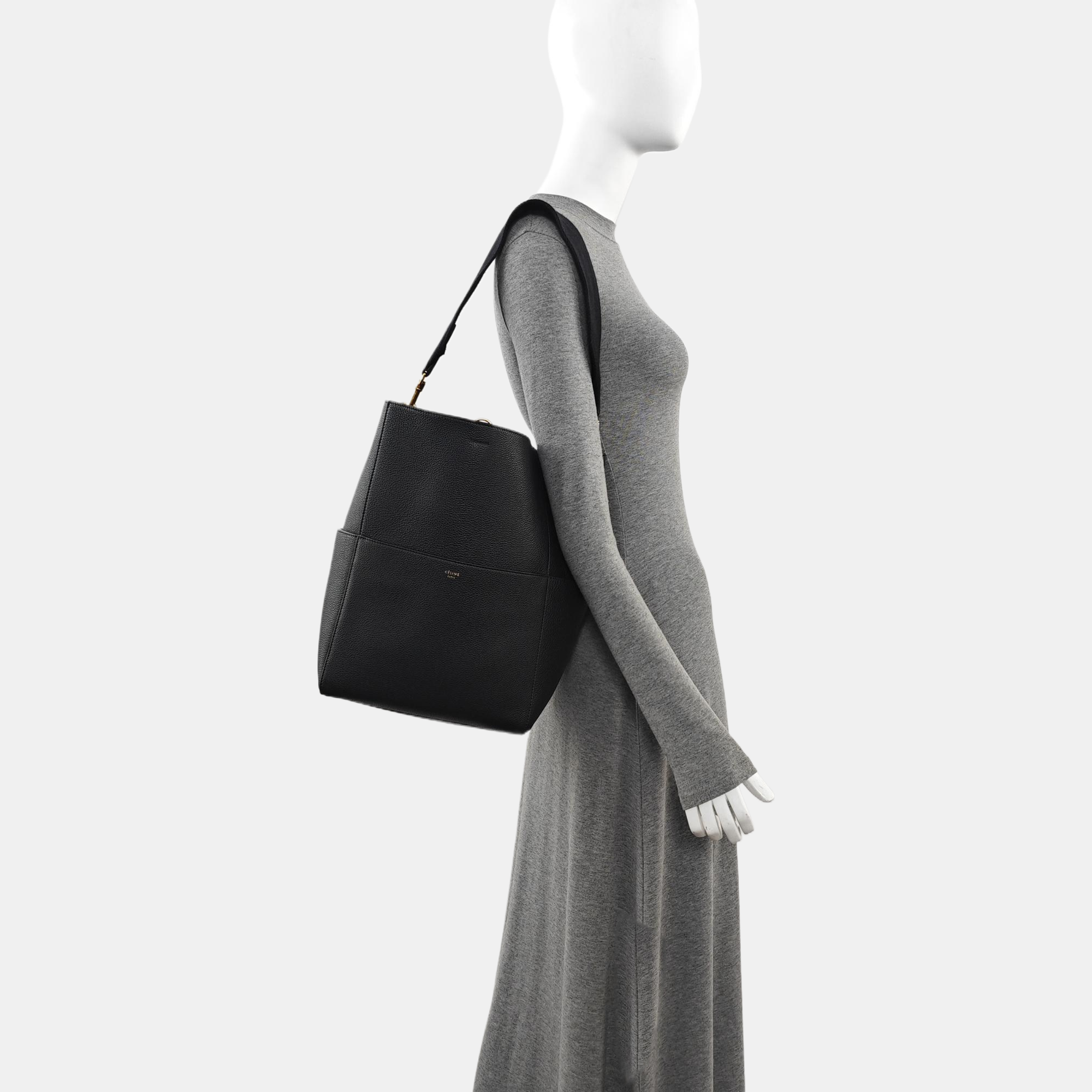 SANGLE Calfskin Black