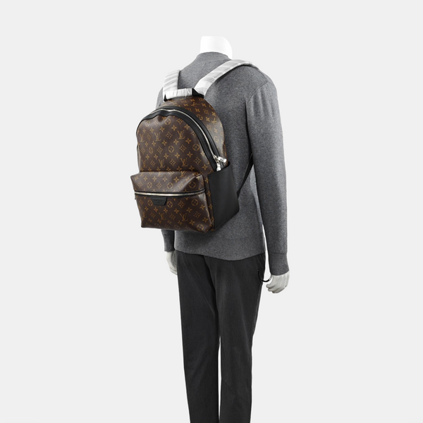 JOSH PM Monogram Coated Canvas Brown