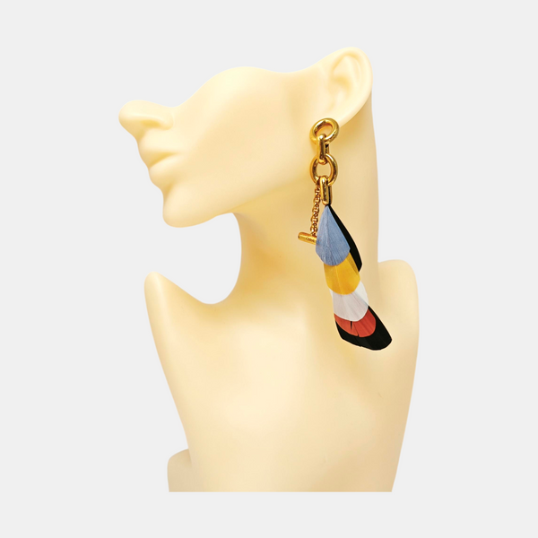 Metal Gold Earrings