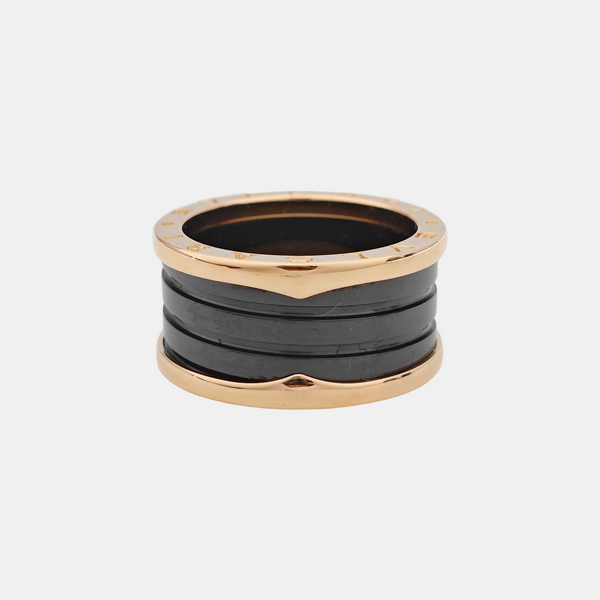 B.ZERO1 18k Rose Gold Ring EU 60