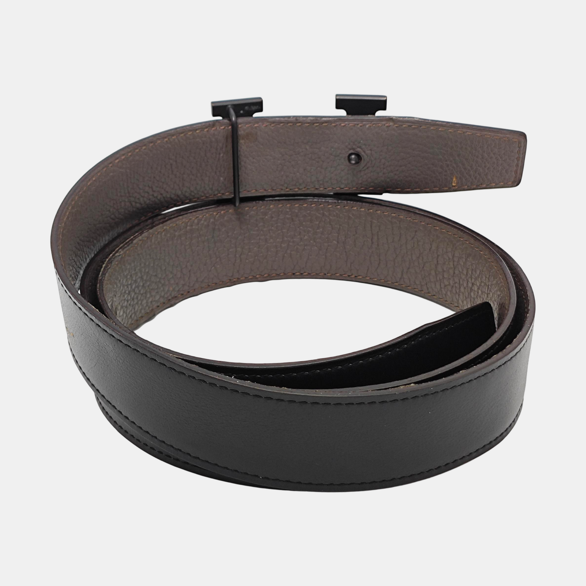 Leather Belt Black