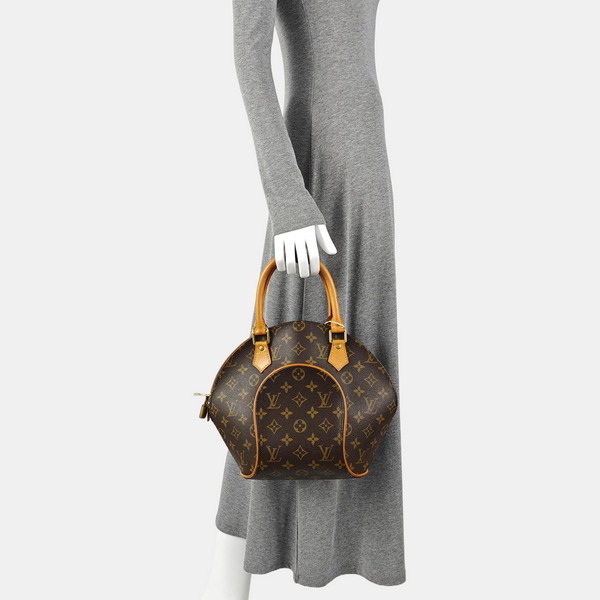 ELLIPSE Monogram Coated Canvas Brown