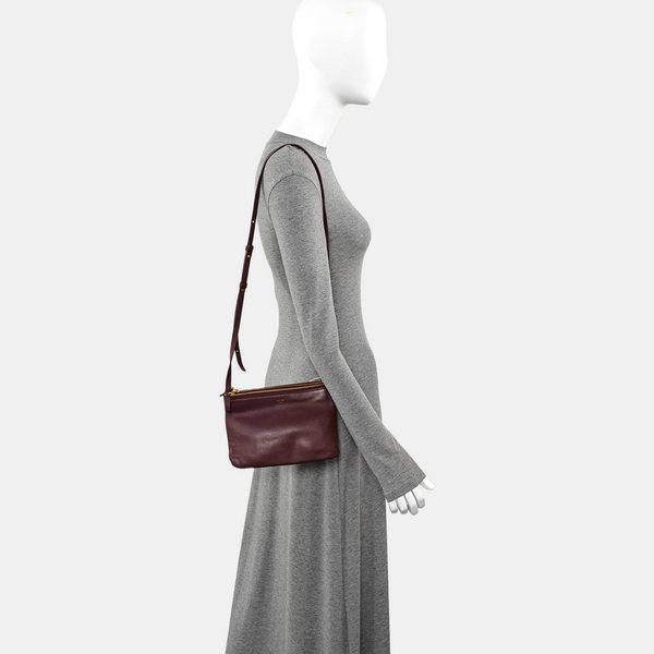 TRIO Small Lambskin Red