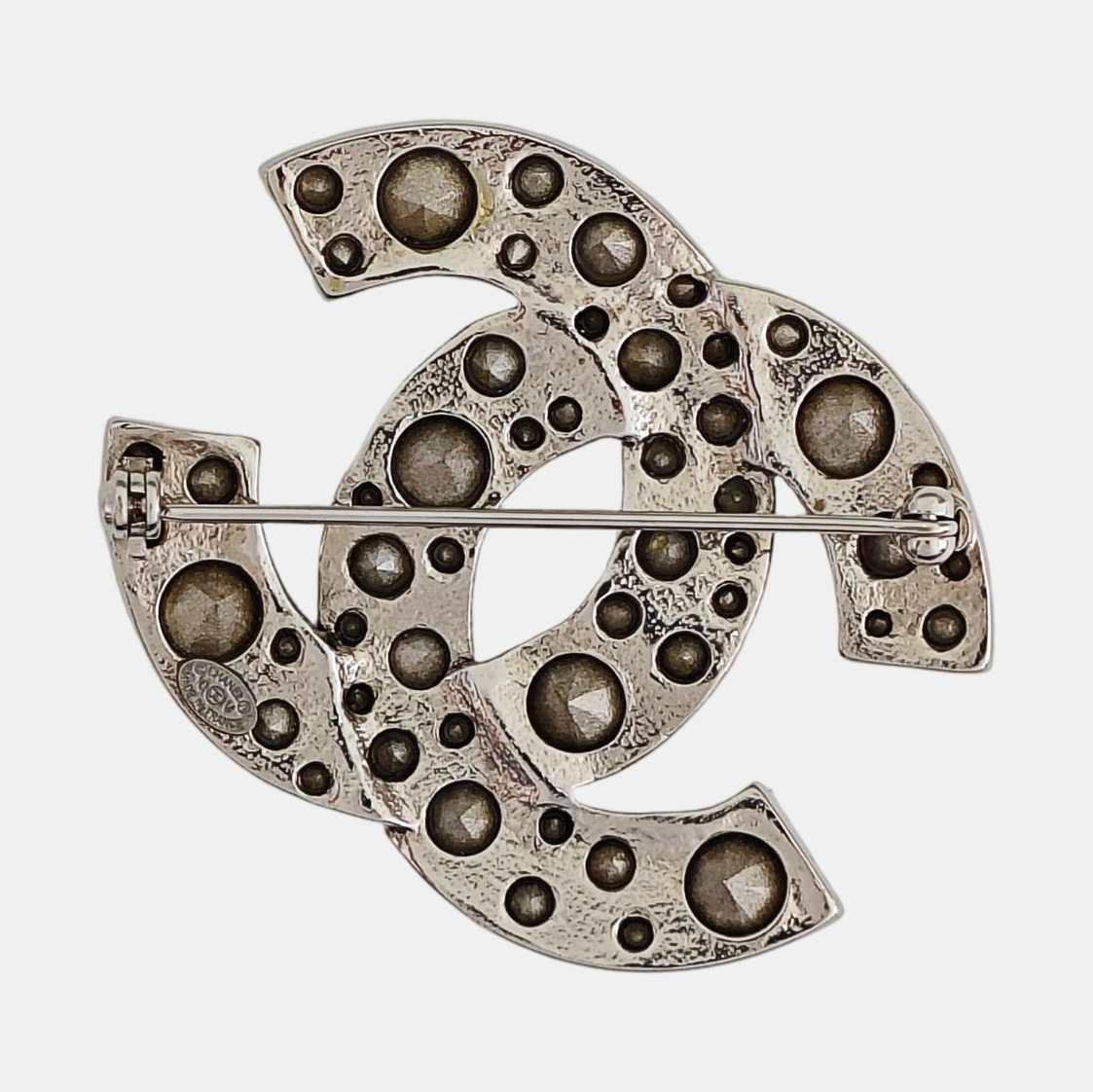 Metal Silver Brooch