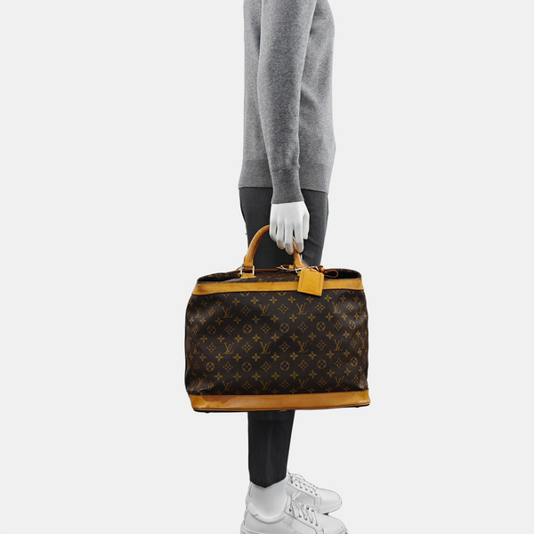 CRUISER 40 Monogram Coated Canvas Brown