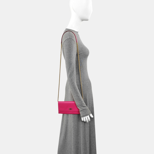 Gancini Calfskin Pink
