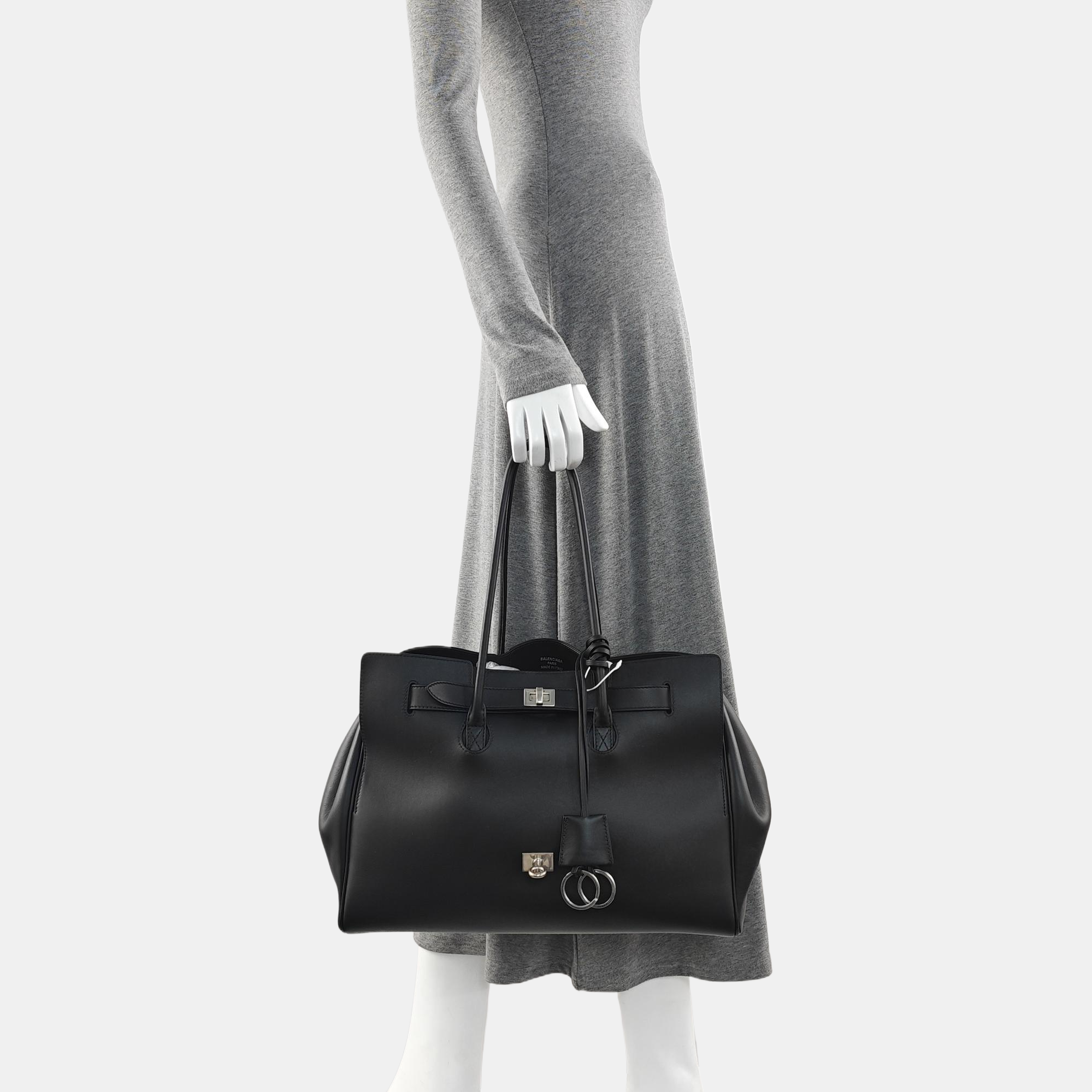 BEL AIR Medium Calfskin Black