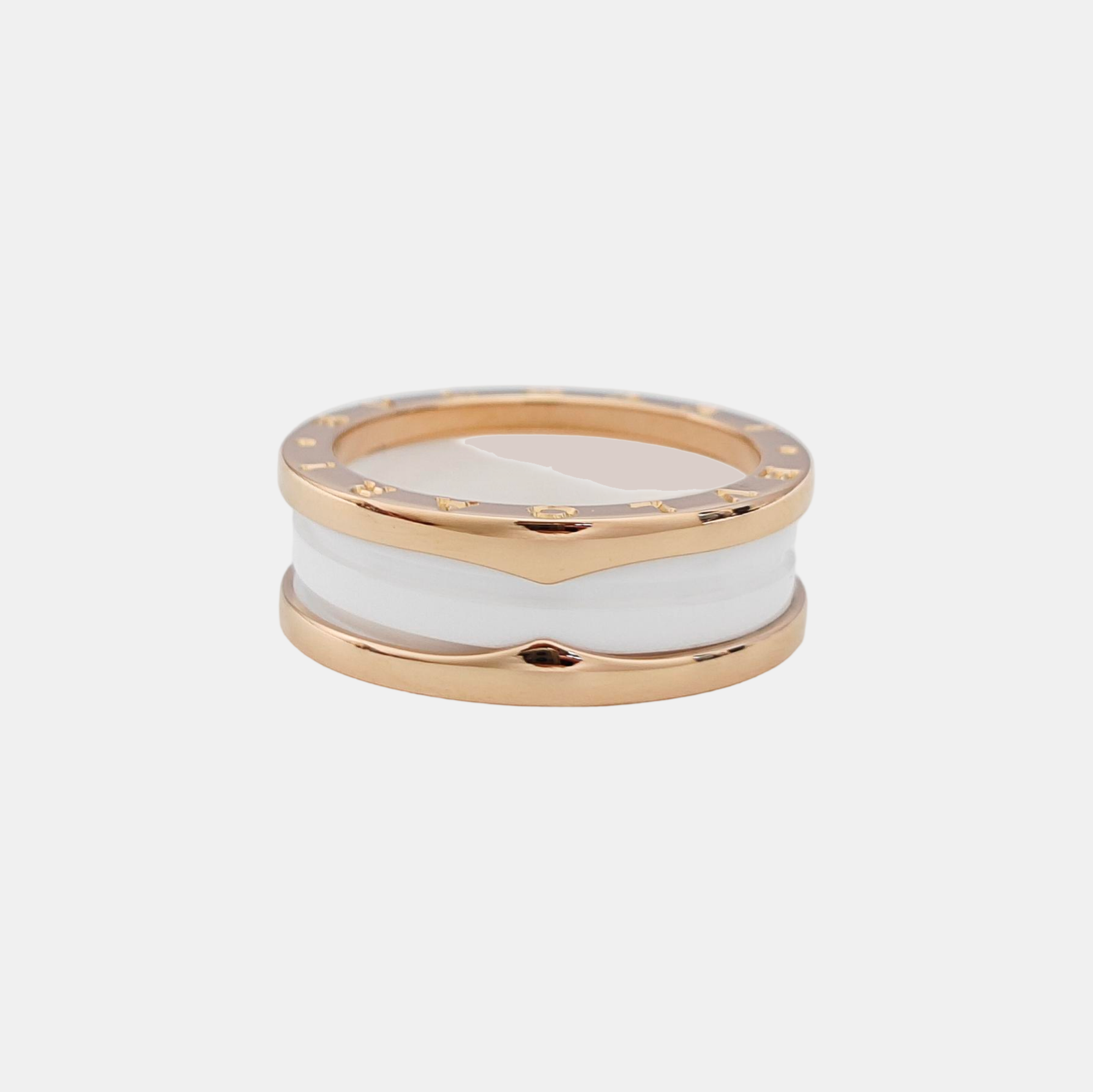 B.ZERO1 18k Rose Gold Ring EU 60