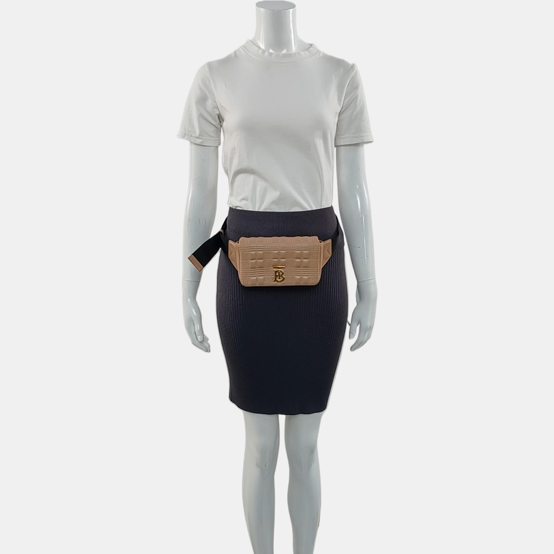 Lola Quilted Lambskin Brown