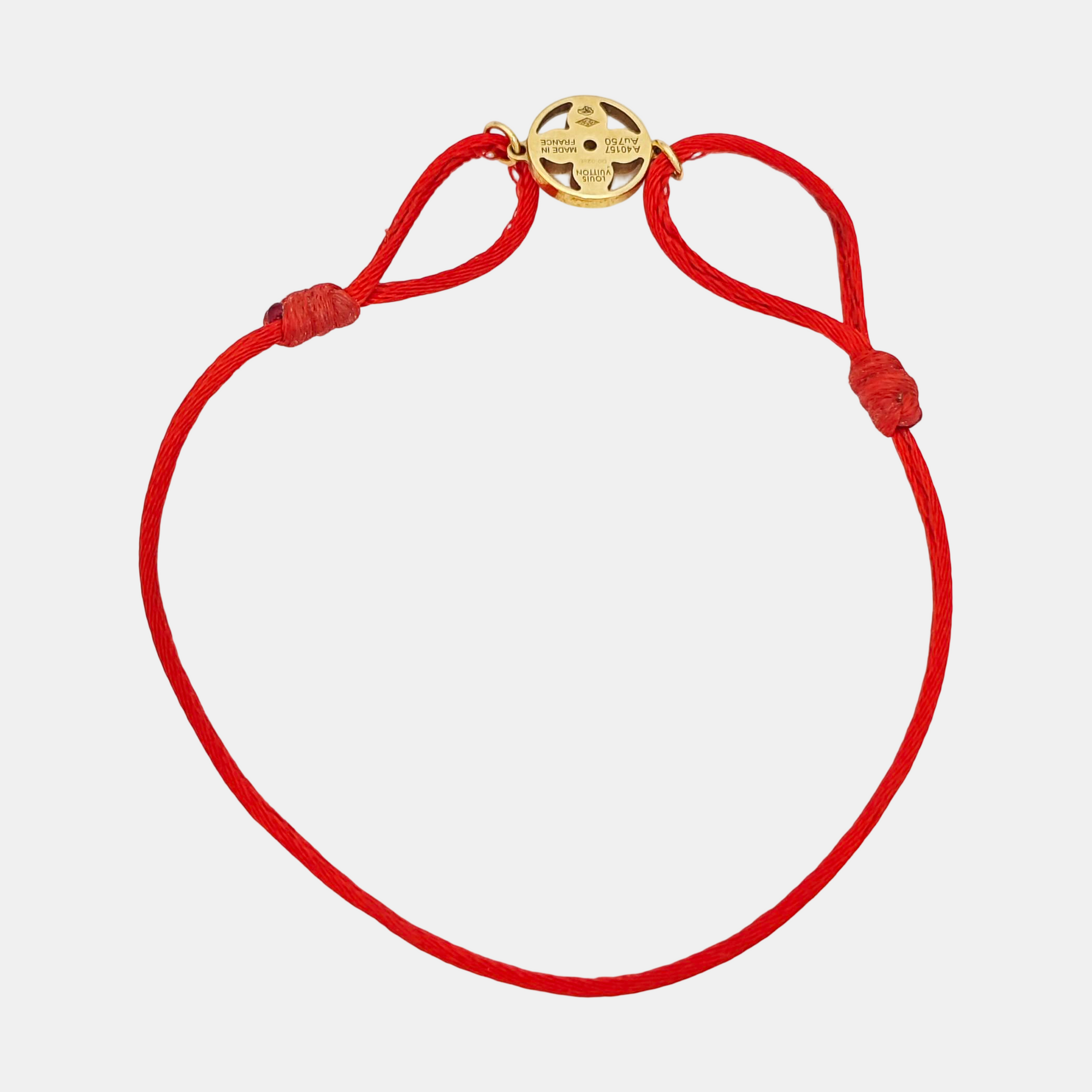 Fabric Red Bracelet
