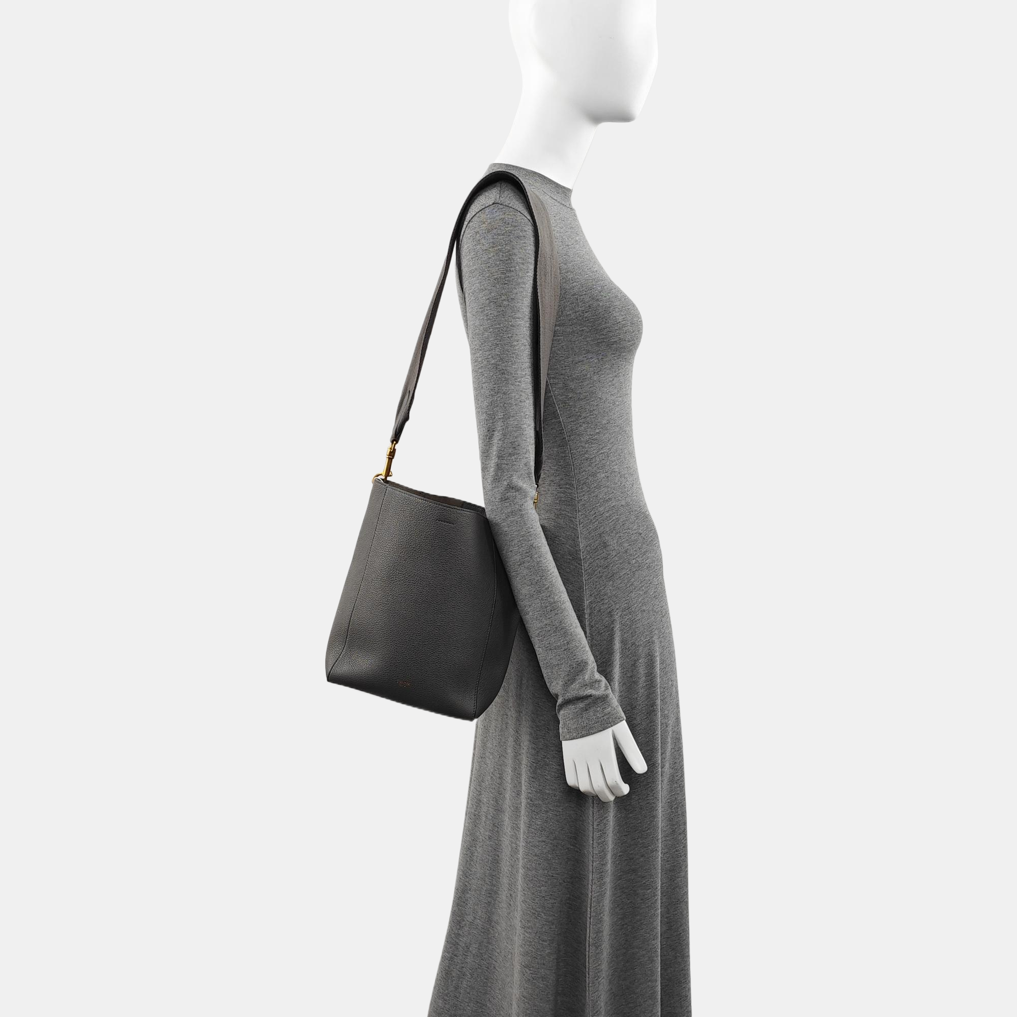 SANGLE Small Calfskin Gray