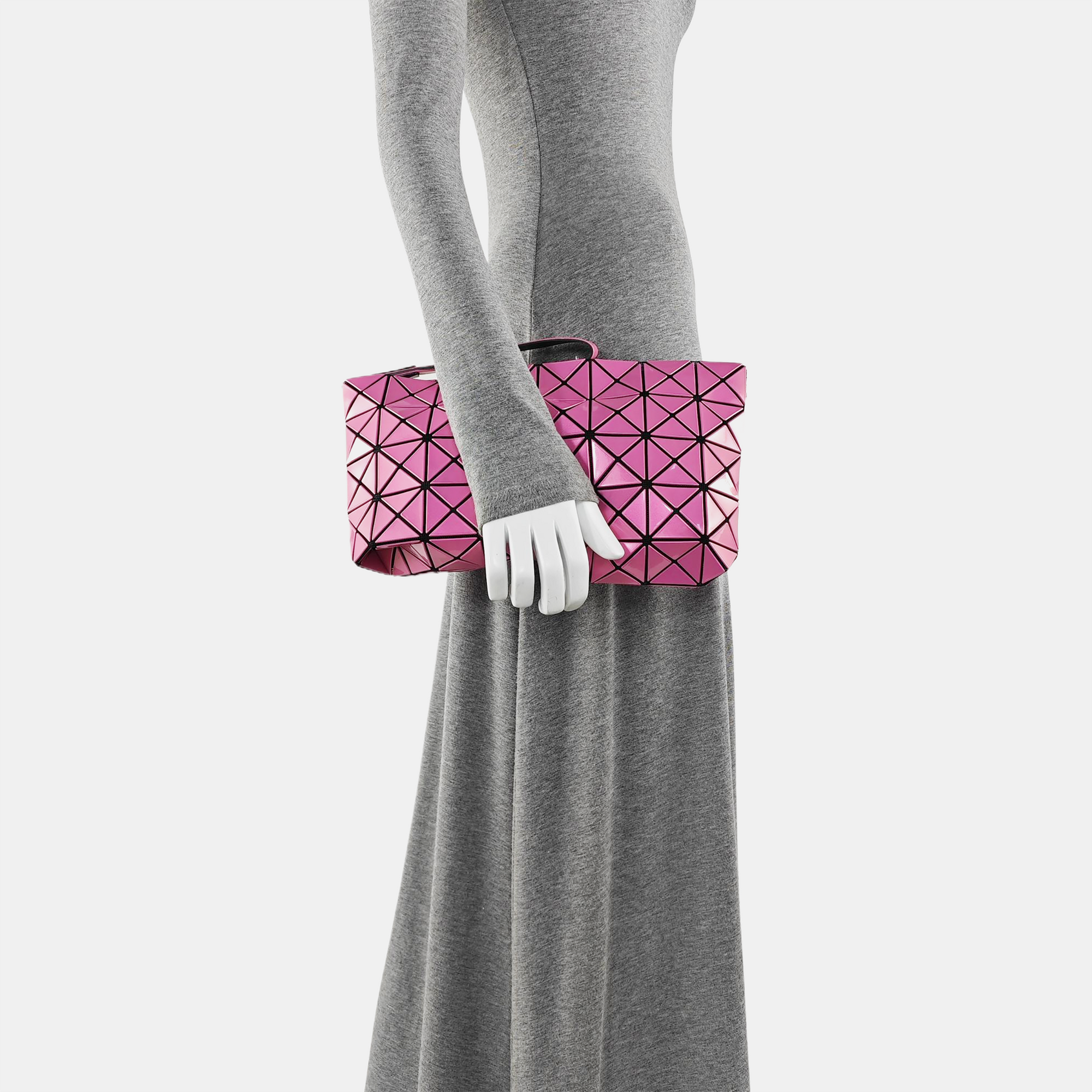 Special Material Top Handle Bag Red