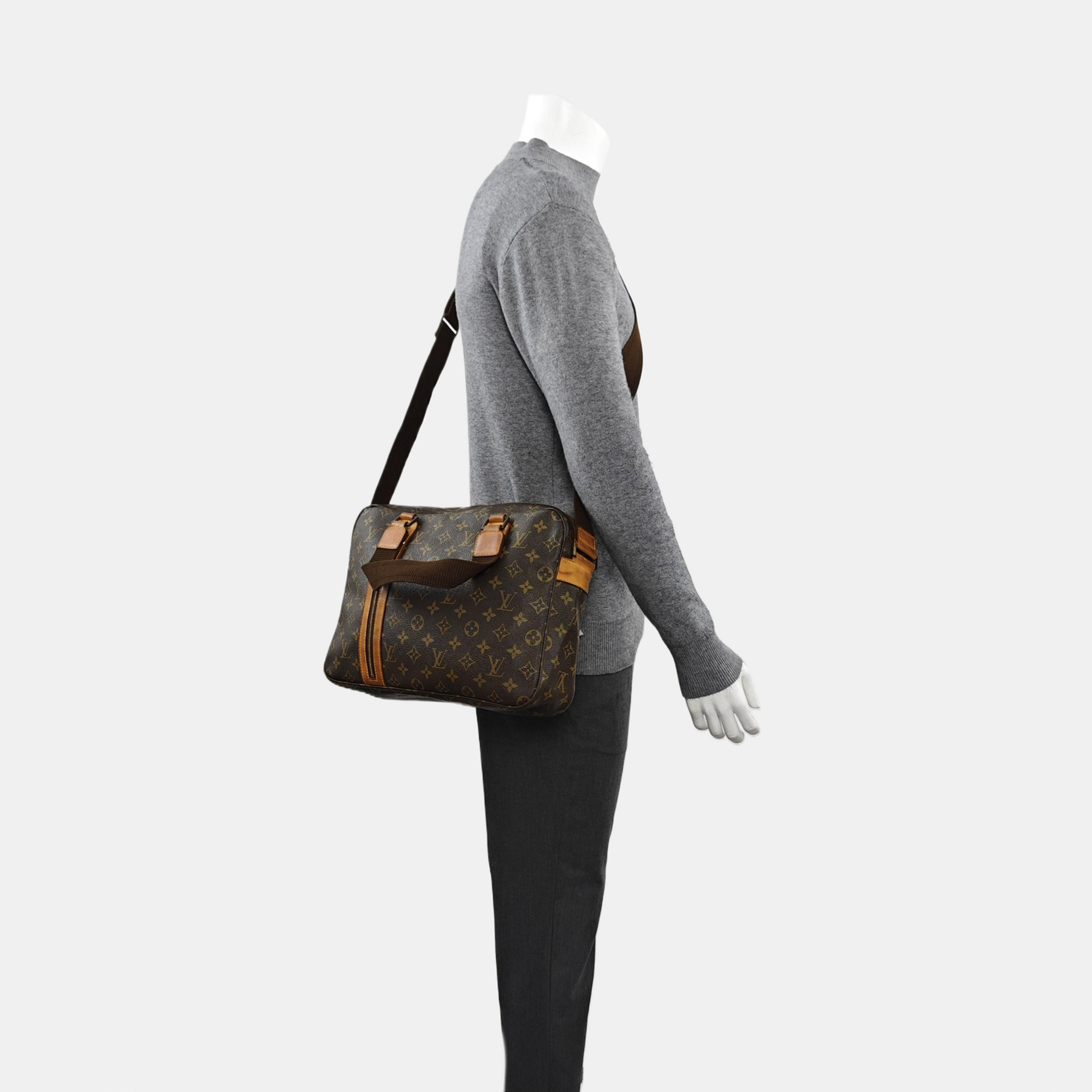 BOSPHORE Monogram Coated Canvas Brown