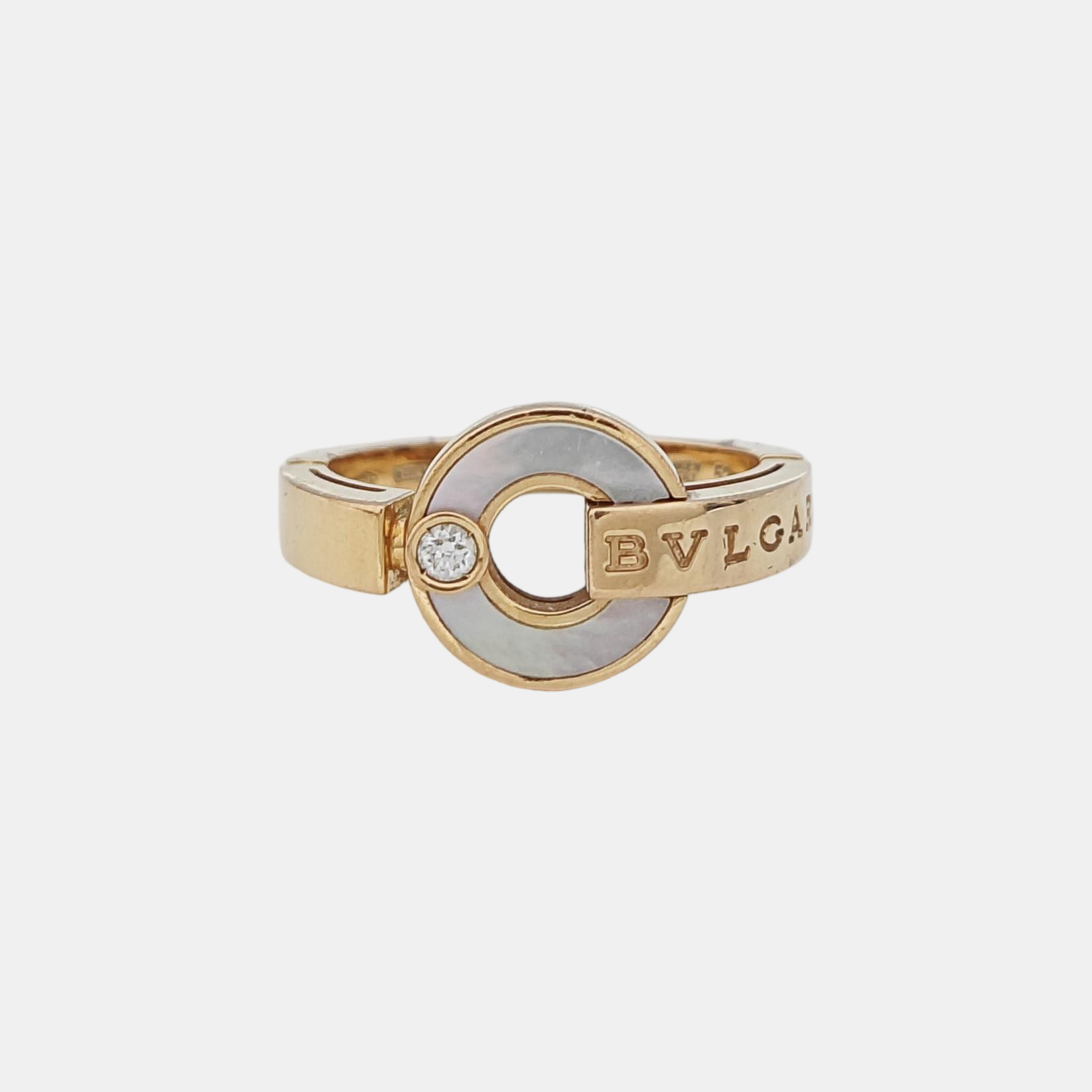 BVLGARI BVLGARI 18k Rose Gold Ring EU 52