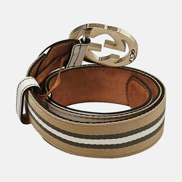 Leather Belt Yellow