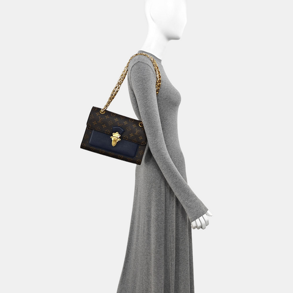 VICTOIRE Monogram Coated Canvas Brown