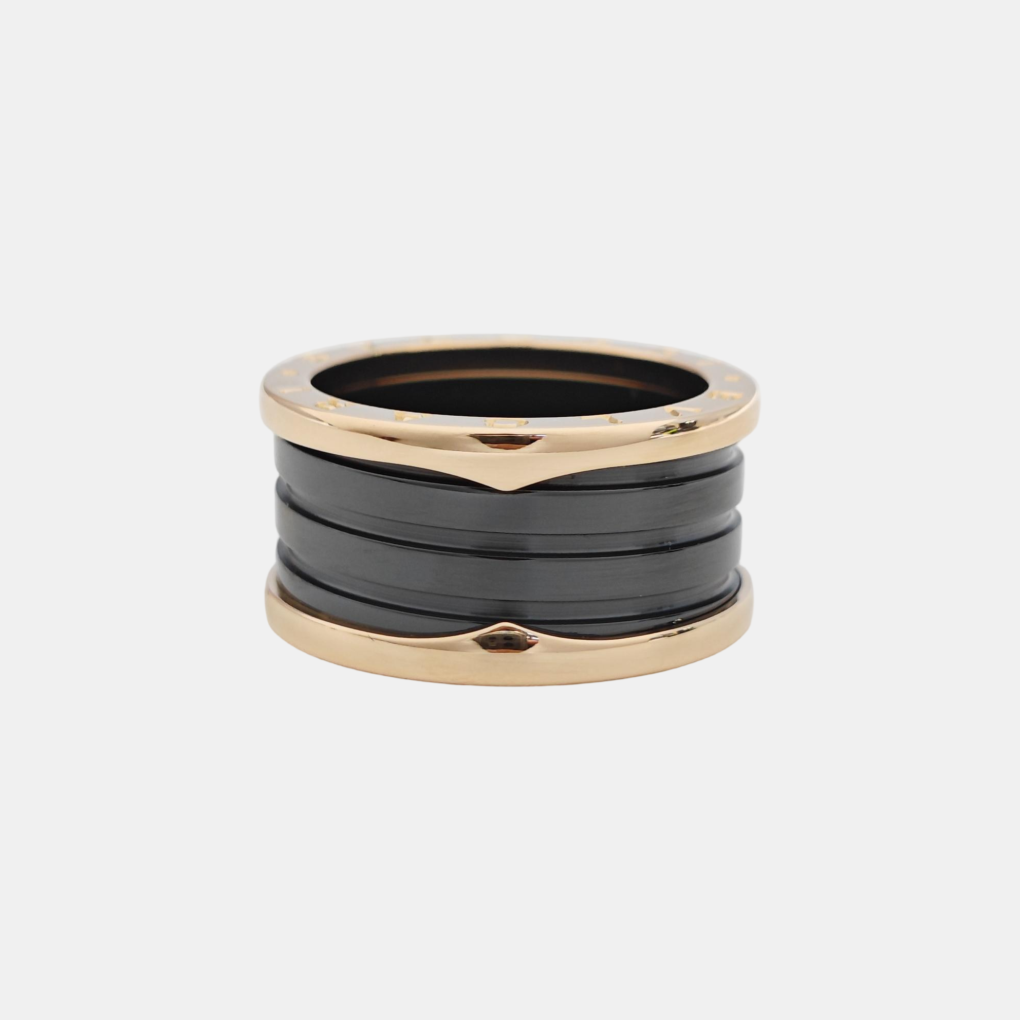 B.ZERO1 18k Rose Gold Ring EU 60