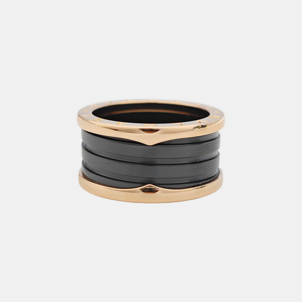 B.ZERO1 18k Rose Gold Ring EU 60