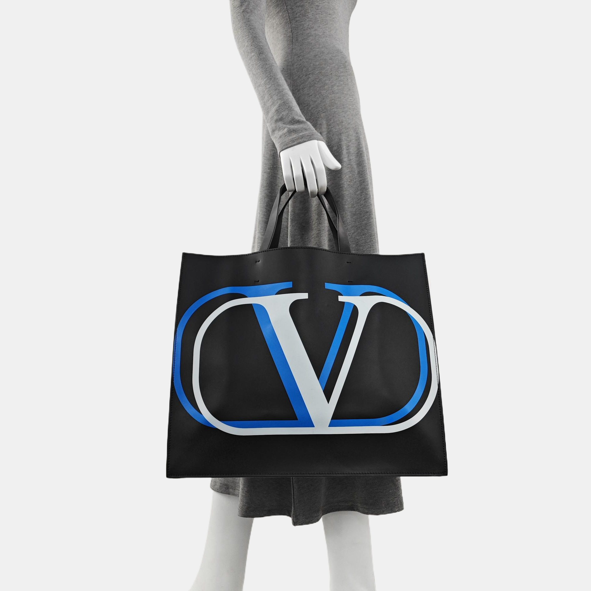 Vlogo Signatur Calfskin Black