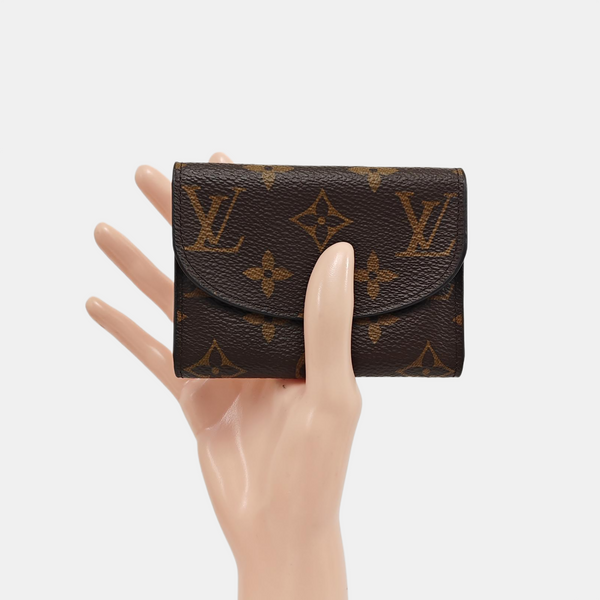 ROSALIE Monogram Coated Canvas Brown