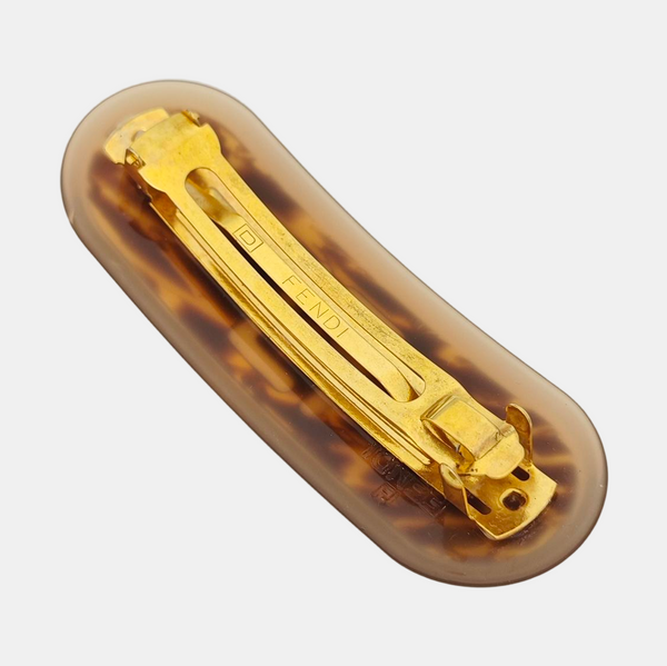 Synthetic Hair Clip Brown