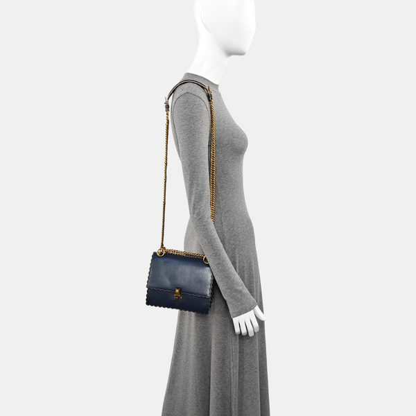 Kan I Mini Calfskin Blue